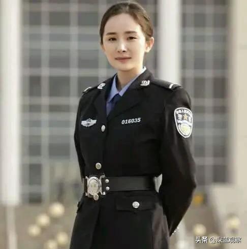 那些穿警服的女星,看看谁更有警花气质?