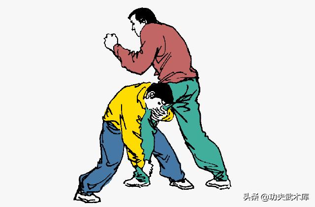 抱腿摔法-适合速度快,身材较矮小的防身自卫者使用的格斗技法