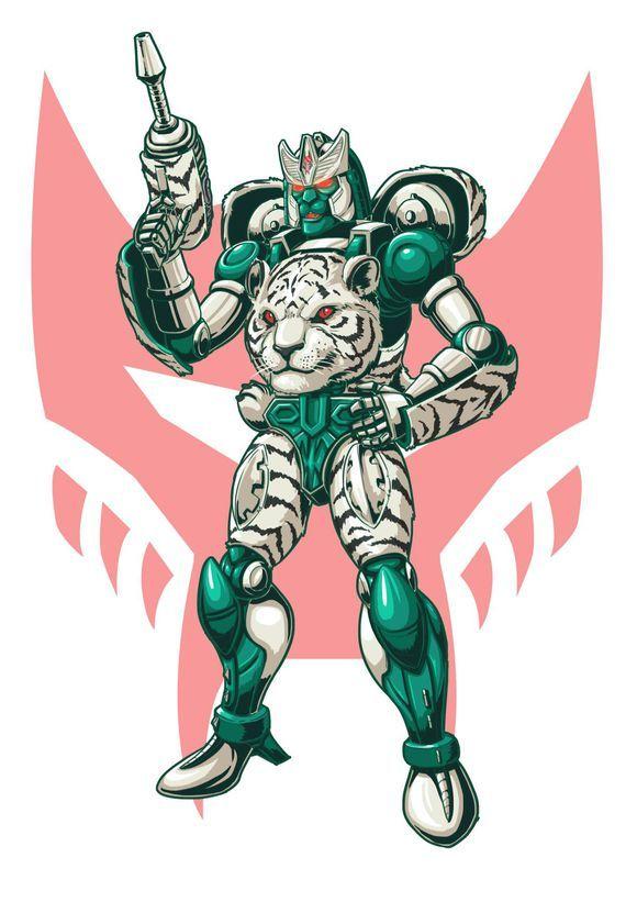 变形金刚之猛兽侠巨无霸科学探索小队人物插画集你最喜欢哪个角色