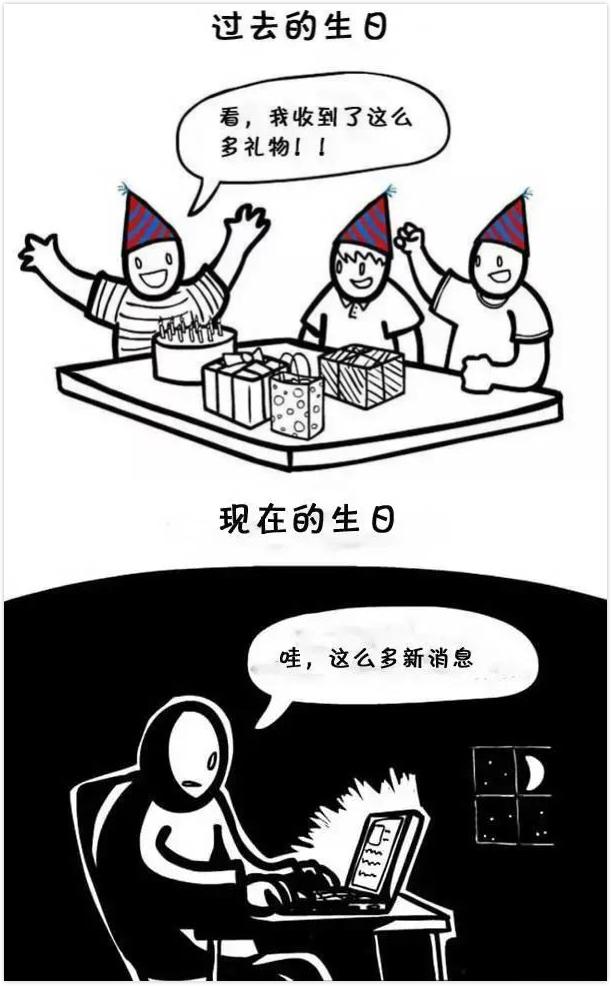 一组过去 VS 现在的对比漫画，看懂的都老了