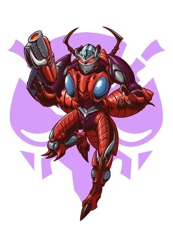 《变形金刚》之《猛兽侠》原始兽军团人物插画集,威震天依旧帅气