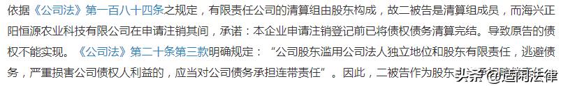 公司被注销，要债应找谁？起诉股东如果不这样主张，打官司也会输